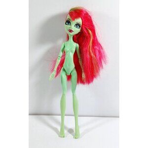 Monster High Ghoul Spirit Venus McFlytrap Monster High Green Pink Doll Nude